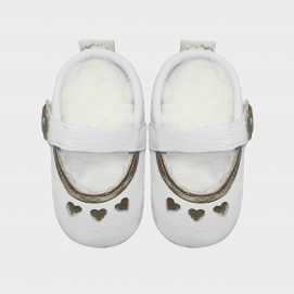 Mary Jane Hearts baby shoes