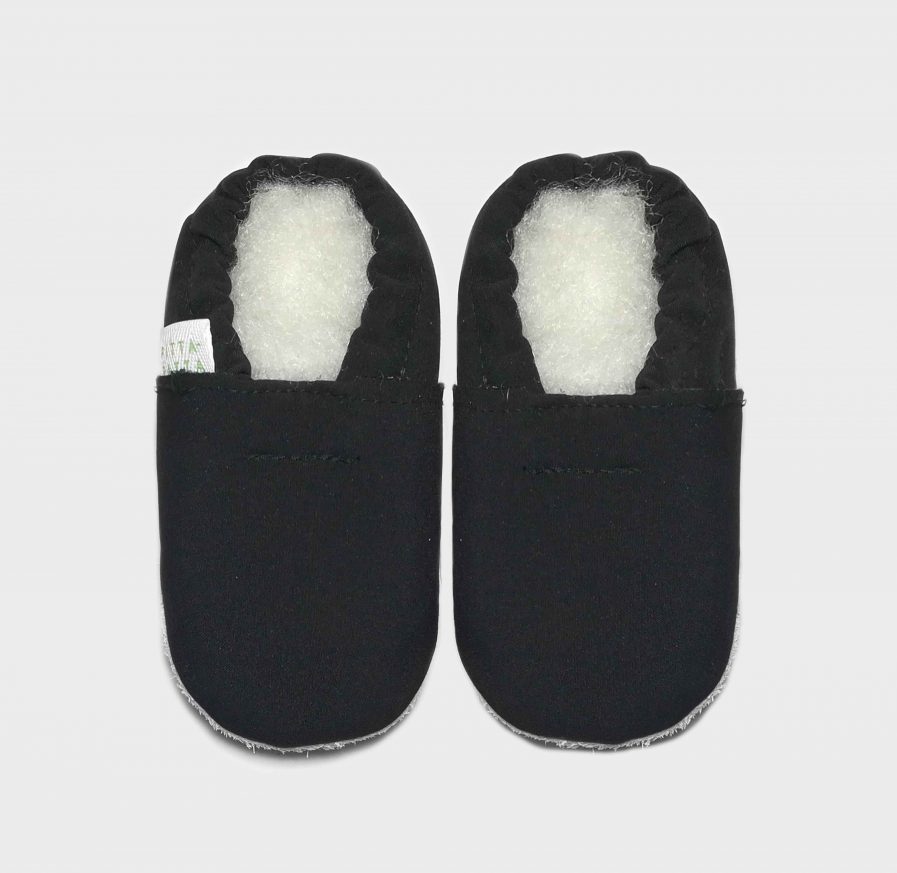 slipper softshell black C