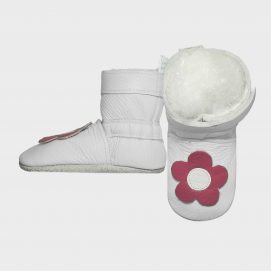 boot daisy white side w