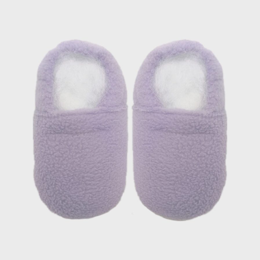 Slipper Fleece Shoes lilac